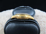 1983 ROLEX DATEJUST 16018 18K YG WITH ORIGINAL ONYX DIAL AND PAPER