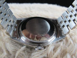 1972 ROLEX DATEJUST 1603 SS ORIGINAL SILVER DIAL WITH SOLID JUBILEE