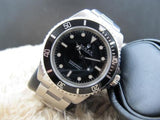 2001 ROLEX SUBMARINER 14060 (SWISS MADE DIAL) WITH BOX AND PAPER