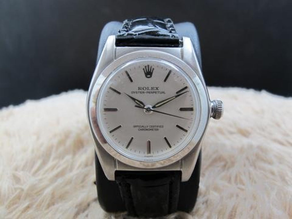 1944 ROLEX BUBBLEBACK 2940 WITH ORIGINAL SILVER DIAL – Luxify