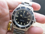 1971 ROLEX SUBMARINER 5513 MATT SERIF DIAL WITH BOX AND PAPER