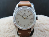1951 ROLEX OYSTER PERPETUAL 6098 WITH ARABIC DIAL BIG BUBBLEBACK (36MM)