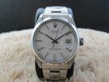 1969 ROLEX OYSTER DATE 1500 ORIGINAL WHITE DIAL WITH FOLDED OYSTER BAND