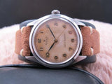 1946 ROLEX OYSTER 4499 ORIGINAL TROPICAL DIAL WITH RAISED ARABIC DIAL