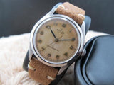 1946 ROLEX OYSTER 4499 ORIGINAL TROPICAL DIAL WITH RAISED ARABIC DIAL