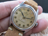 1946 ROLEX OYSTER 4499 ORIGINAL TROPICAL DIAL WITH RAISED ARABIC DIAL