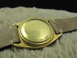 1972 ROLEX DAY-DATE 1803 18K GOLD WITH ORIGINAL MATT BLUE DIAL