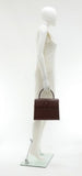 Cartier Must de Cartier Line Burgundy Cowhide Leather Top Handbag
