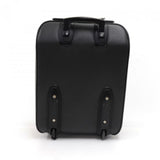Louis Vuitton Pegase 35 Black Ardoise Taiga Leather Travel Suitcase