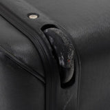 Louis Vuitton Pegase 35 Black Ardoise Taiga Leather Travel Suitcase