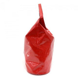 Chanel Red Vinyl Waterproof Large Bucket Hobo Bag - Limited Edition