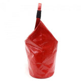 Chanel Red Vinyl Waterproof Large Bucket Hobo Bag - Limited Edition