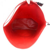 Chanel Red Vinyl Waterproof Large Bucket Hobo Bag - Limited Edition