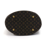 Louis Vuitton Bucket PM Ebene Monogram Mini Lin Canvas Shoulder Bag