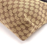 Gucci GG Monogram Canvas Horsebit Strap Hobo Bag