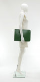 Vintage Louis Vuitton Poche Portfolio Green Epi Leather Document Clutch Bag