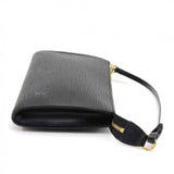 Louis Vuitton Pochette Accessoires Black Epi Leather Hand Bag