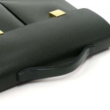 Louis Vuitton Serviette Tobol Green Taiga Leather Briefcase