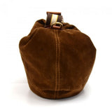 Louis Vuitton Onatah GM Brown Suede Leather Shoulder Bag - 2006 Limited