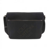 Louis Vuitton Petit Messager Black Noir Damier Geant Canvas Messenger Bag