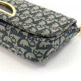 Christian Dior Maris Pearl Navy Monogram Canvas Flap Shoulder bag - Rare Bag