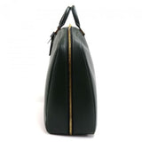 Vintage Louis Vuitton Helanga 1 Poche Epicea Green Taiga Leather Travel Bag