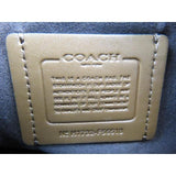 Coach Black Signature Debossed Patent Leather Small Crossbody Bag