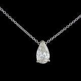 1.03ct VS2 CLARITY Pear Shaped Diamond Solitaire Pendant (EGL CERTIFIED)