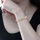 18.65ctw Diamond 14KT Yellow Gold Tennis Bracelet
