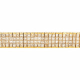 18.65ctw Diamond 14KT Yellow Gold Tennis Bracelet
