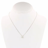 1.08ct  SI1 CLARITY CENTER Diamond 14K White Gold Pendant/Necklace (EGL USA CERT
