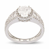 1.65ctw Diamond 14K White Gold Ring