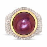 17.09ct UNHEATED NATURAL STAR Ruby and 1.09ctw Diamond 14K Yellow Gold Ring