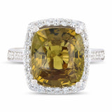 9.29ct Alexandrite and 0.58ctw Diamond Platinum Ring (GIA CERTIFIED)