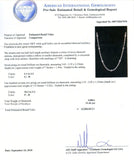 6.88ctw Diamond 18KT White Gold Tennis Necklace