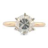 2.20ct SI2 CLARITY CENTER DIamond 14K Yellow Gold Ring (EGL CERTIFIED)