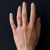 Solitaire white gold diamond