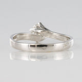 Solitaire white gold diamond