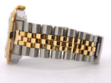 Pre Owned Mens Rolex Two-Tone Diamond Datejust with a Blue Dial 16233