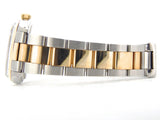 Pre Owned Mens Rolex Two-Tone Datejust with a Black Dial 16013