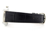 PRE OWNED MENS ROLEX STAINLESS STEEL OYSTERDATE WITH A BLACK DIAL 6694