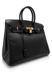 Pre-Owned Hermès Noir Ardennes Birkin 35