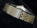 PRE OWNED MENS ROLEX TWO-TONE OYSTERQUARTZ DATEJUST GOLD CHAMPAGNE 17013