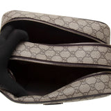 Gucci 211125 Beige/Ebony GG Supreme Canvas Toiletry Case