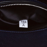 Miu Miu Navy / Black Shiny Calf Leather Handbag