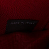 Prada Red Saffiano Leather Zippy Long Wallet