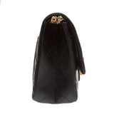 Chanel Black Lambskin Quilted Reissue 2.55 Large Chain Bag