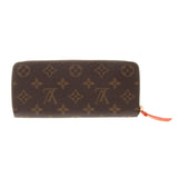 Louis Vuitton M60743 Monogram Canvas Clémence Wallet