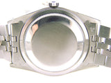 Pre Owned Mens Rolex Stainless Steel Datejust with a Silver Dial 16220