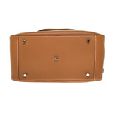 Hermes Gold Clemence Leather Lindy 34cm (T Stamp)